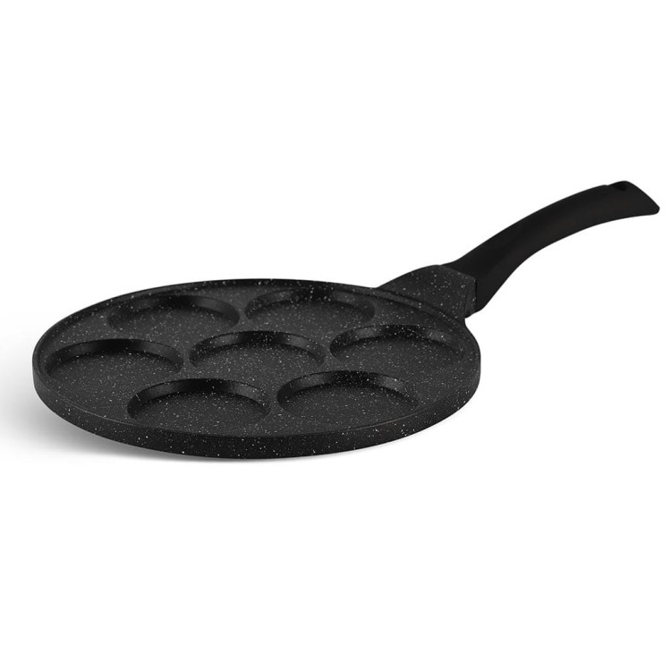 Patelnia granitowa do placków Edenberg EB 7512 do mini naleśników 27cm Patelnia granitowa do placków Edenberg EB 7512 do mini naleśników 27cm