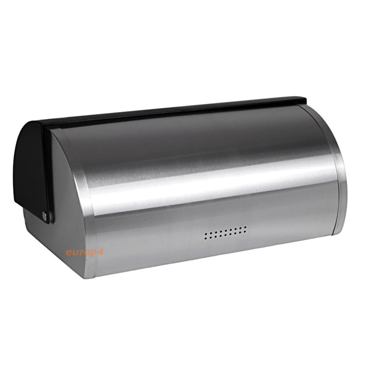 Chlebak metalowy KingHoff KH 3613 pojemnik na chleb czarny Chlebak metalowy KingHoff KH 3613 pojemnik na chleb czarny