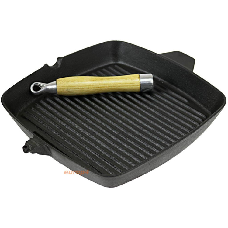 Patelnia KingHoff KH 1108 ŻELIWNA Grill ciężka Indukcja Gaz Patelnia KingHoff KH 1108 ŻELIWNA Grill ciężka Indukcja Gaz