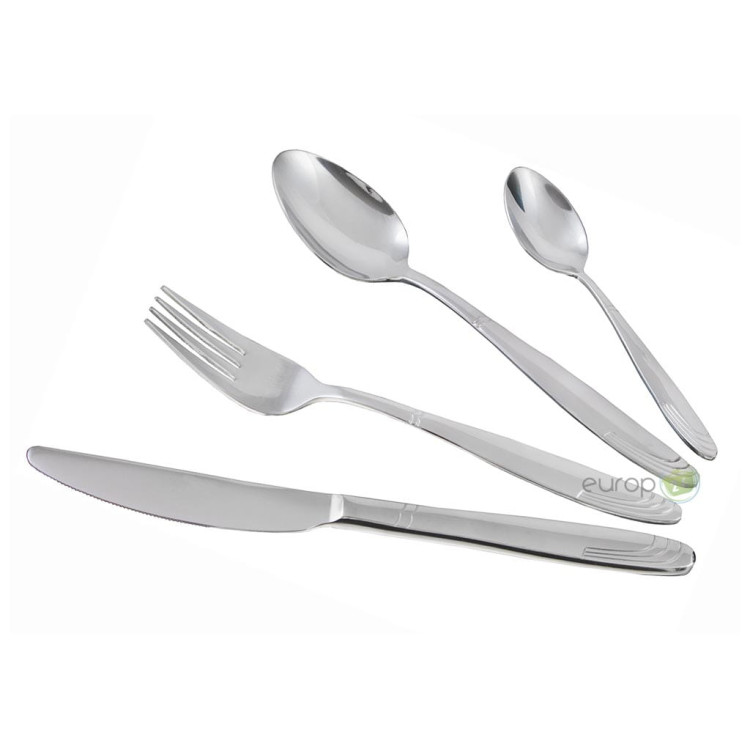 Sztućce Hoffner HF 2670 połysk walizka 72 elementy zestaw widelce łyżki