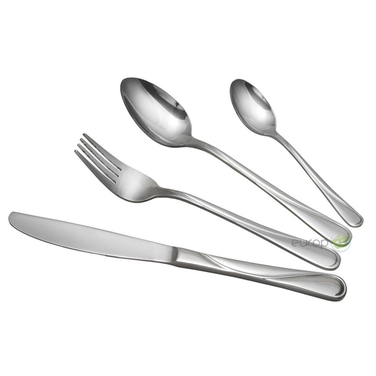 Sztućce Hoffner HF 2670 połysk walizka 72 elementy zestaw widelce łyżki