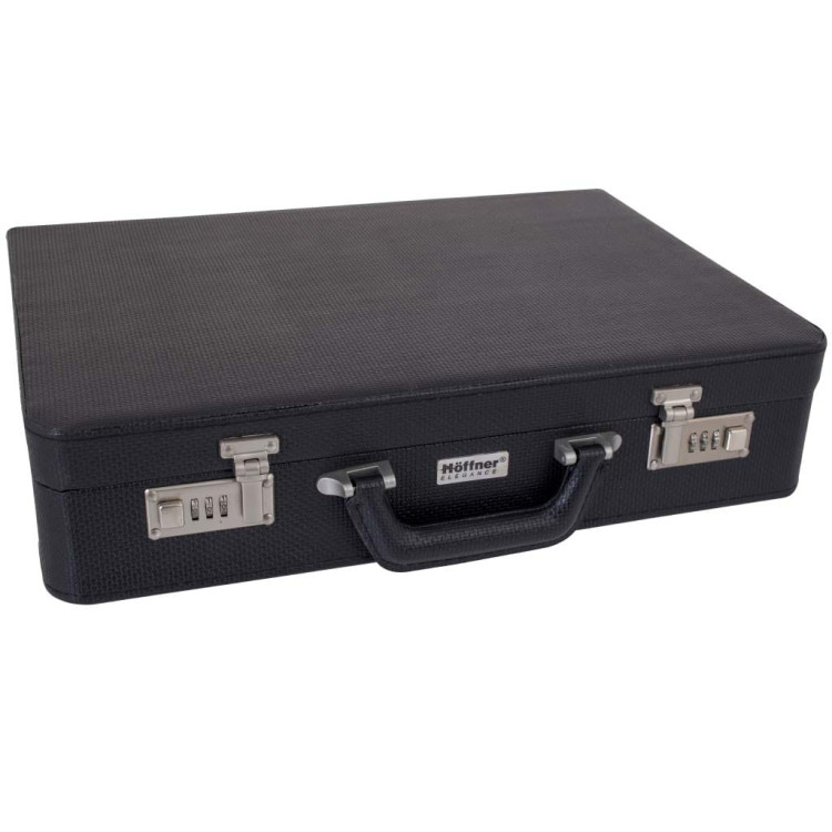 Sztućce w walizce Hoffner HF 2700 72 elementy zestaw widelce łyżki noże połysk Sztućce w walizce Hoffner HF 2700 72 elementy zestaw widelce łyżki noże połysk