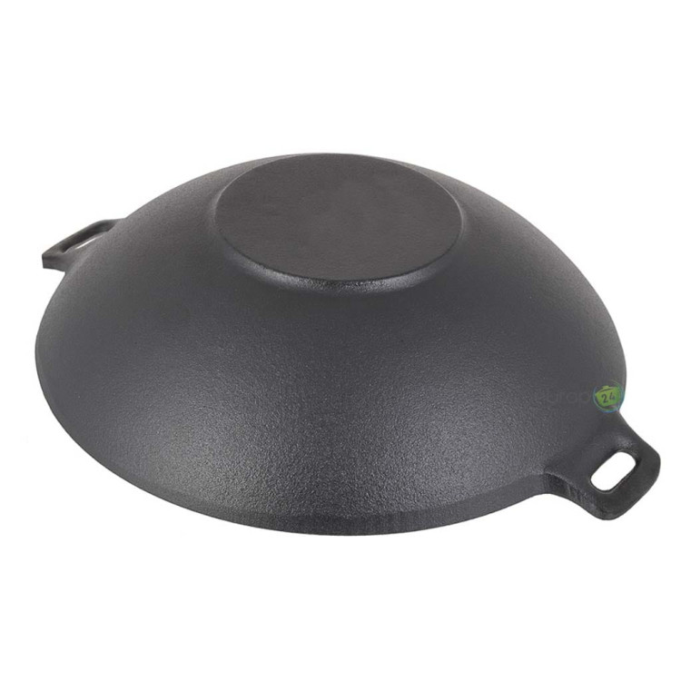 Wok żeliwny z pokrywką Krisberg KR 7561 indukcja/gaz 31cm Big Wok żeliwny z pokrywką Krisberg KR 7561 indukcja/gaz 31cm Big