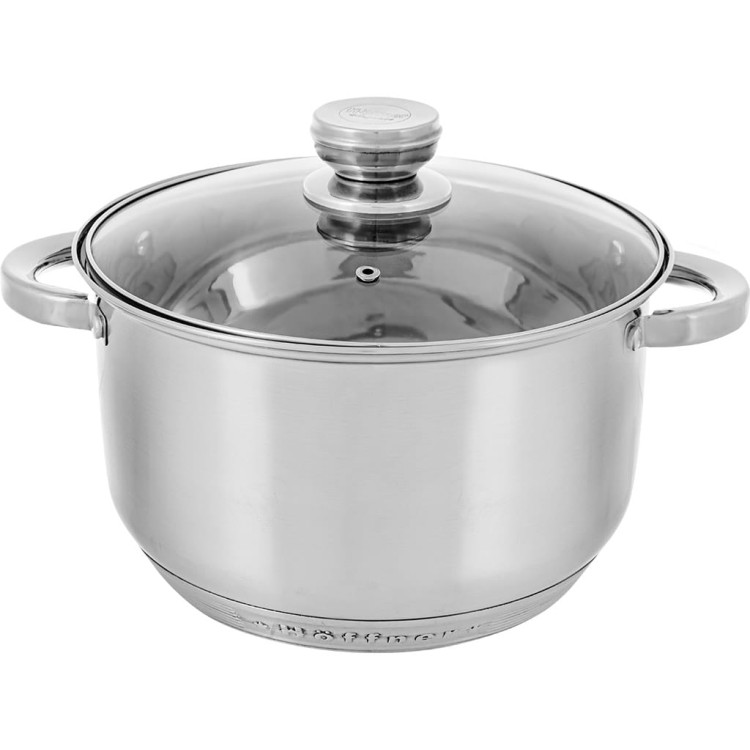 Garnki stalowe Hoffner HF 8895 zestaw 10 elementów na indukcję Garnki stalowe Hoffner HF 8895 zestaw 10 elementów na indukcję