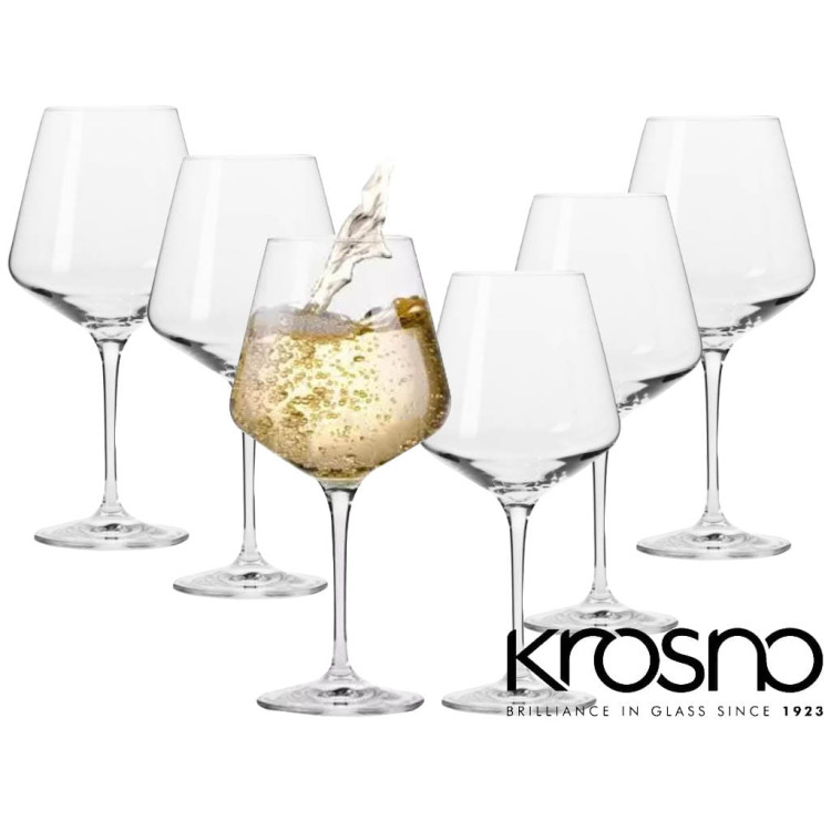 Kieliszki do wina Krosno Avant Garde 460 ml 6 sztuk