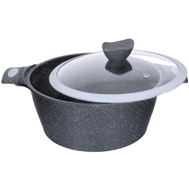 Garnki granitowe na indukcję GierCook w zestawie z patelniami i patelnią do naleśników Tefal Garnki granitowe na indukcję GierCook w zestawie z patelniami i patelnią do naleśników Tefal