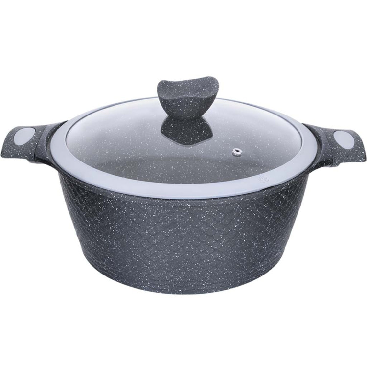 Garnki granitowe na indukcję GierCook w zestawie z patelniami i patelnią do naleśników Tefal Garnki granitowe na indukcję GierCook w zestawie z patelniami i patelnią do naleśników Tefal