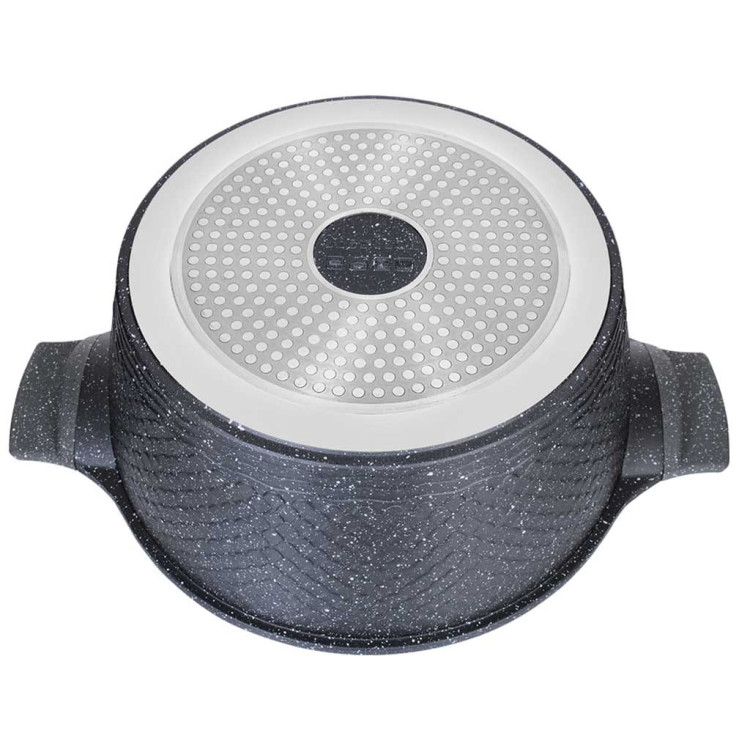 Garnki granitowe na indukcję GierCook w zestawie z patelniami i patelnią do naleśników Tefal Garnki granitowe na indukcję GierCook w zestawie z patelniami i patelnią do naleśników Tefal