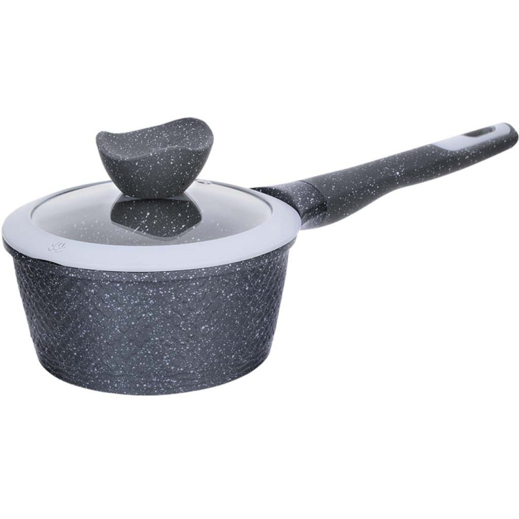 Garnki granitowe na indukcję GierCook w zestawie z patelniami i patelnią do naleśników Tefal Garnki granitowe na indukcję GierCook w zestawie z patelniami i patelnią do naleśników Tefal