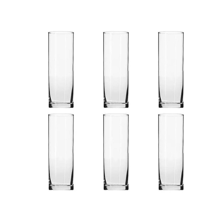 Szklanki long drink Krosno Pure 200 ml zestaw 6 szklanek Szklanki long drink Krosno Pure 200 ml zestaw 6 szklanek