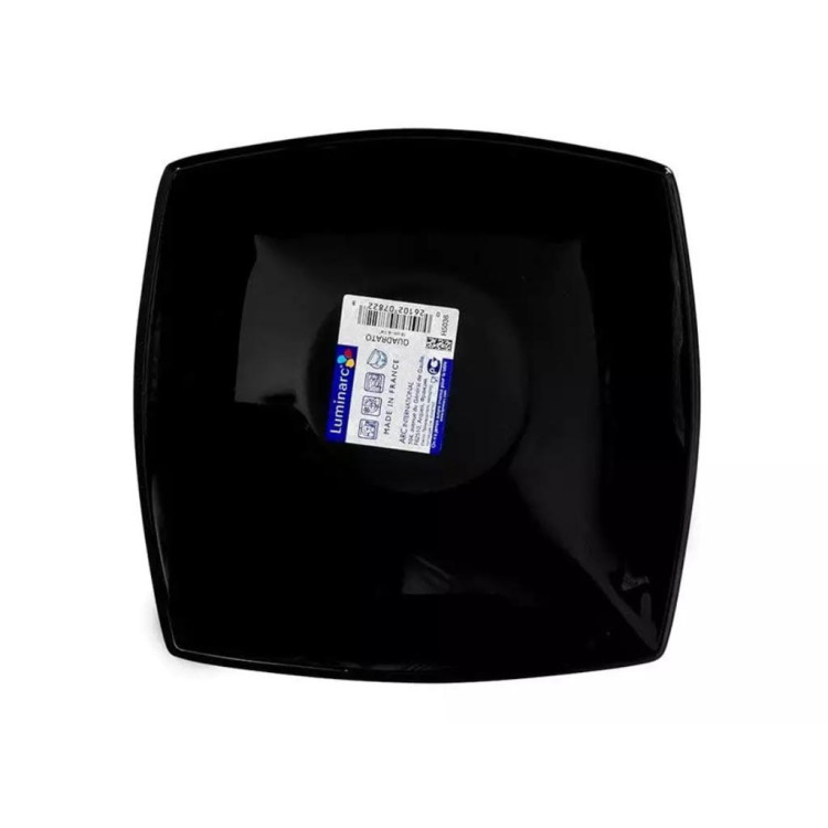Salaterka duża miska Quadrato Luminarc 24 cm czarna Salaterka duża miska Quadrato Luminarc 24 cm czarna