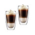 Szklanki termiczne MG Home 450 ml do kawy latte zestaw 2 sztuki