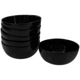 Salaterka Diwali Luminarc 12 cm czarna miska do sałatek