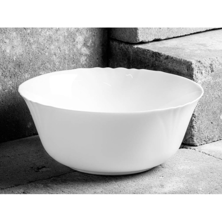 Salaterka miska Cadix Luminarc 24 cm biała Salaterka miska Cadix Luminarc 24 cm biała