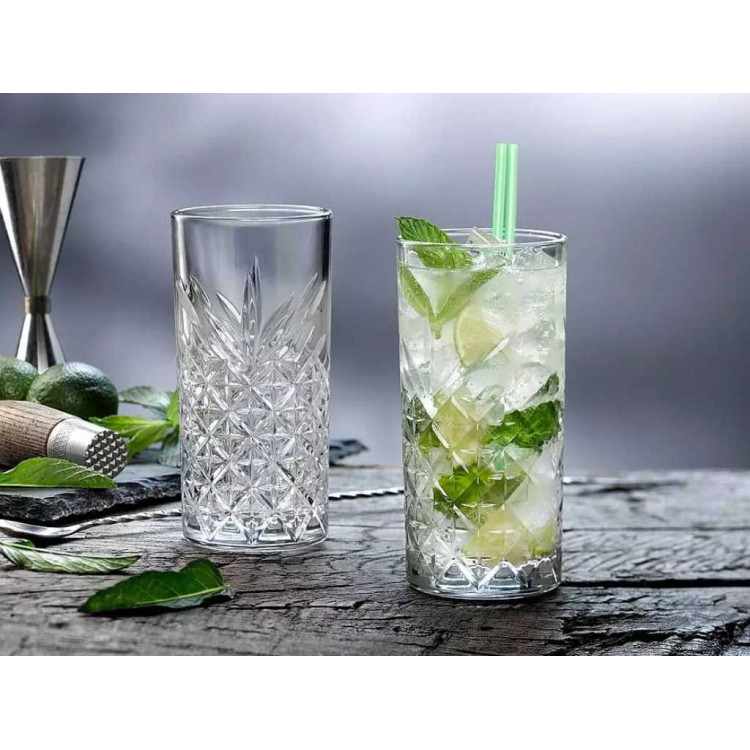 Szklanki do drinków napojów Pasabahce Timeless 295 ml zestaw 4 sztuki Szklanki do drinków napojów Pasabahce Timeless 295 ml zestaw 4 sztuki