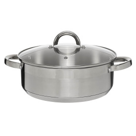 Garnek  Klausberg KB 7172 Gaz Indukcja 3.5 L stalowy z pokrywką
