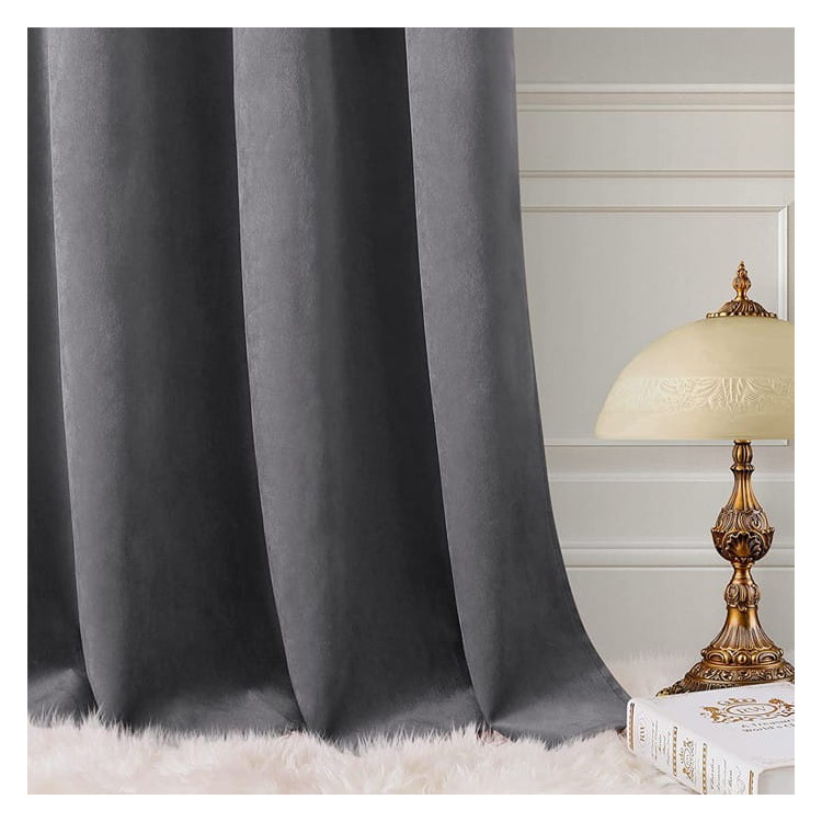 Zasłony grube Velvet na taśmie 140x250 cm latte Zasłony grube Velvet na taśmie 140x250 cm latte