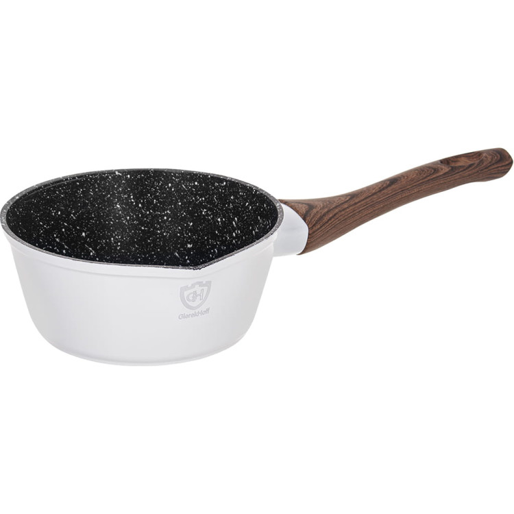 Garnki marmurowe na indukcję GierekHoff GH 1502 patelnia Tefal zestaw 16 elementów Białe Garnki marmurowe na indukcję GierekHoff GH 1502 patelnia Tefal zestaw 16 elementów Białe