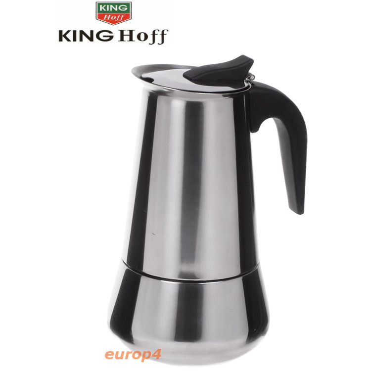Kawiarka Kinghoff KH 1046 450 ml kafetiera 9 ZAPARZACZ do kawy  Kawiarka Kinghoff KH 1046 450 ml kafetiera 9 ZAPARZACZ do kawy