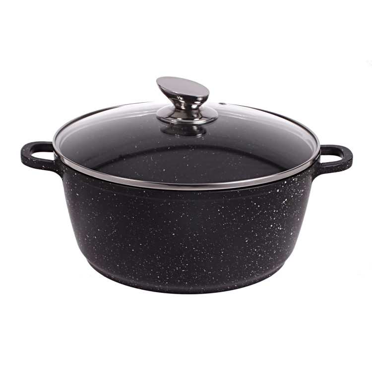 Garnek granitowy na indukcję Frico FR 1654 z pokrywką 5,6 L Garnek granitowy na indukcję Frico FR 1654 z pokrywką 5,6 L