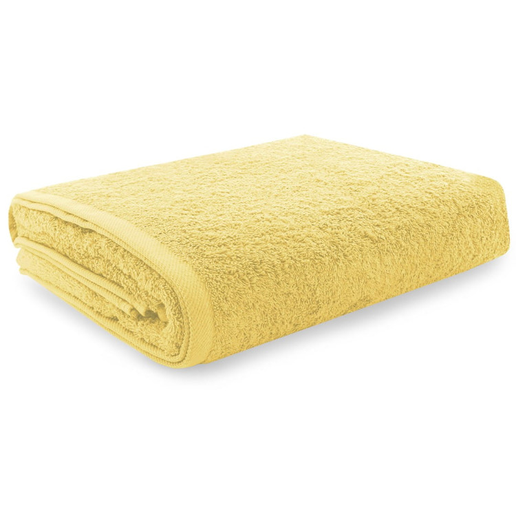 Ręcznik kąpielowy 70x140 bawełniany frotte Eurofirany żółty Ręcznik kąpielowy 70x140 bawełniany frotte Eurofirany żółty