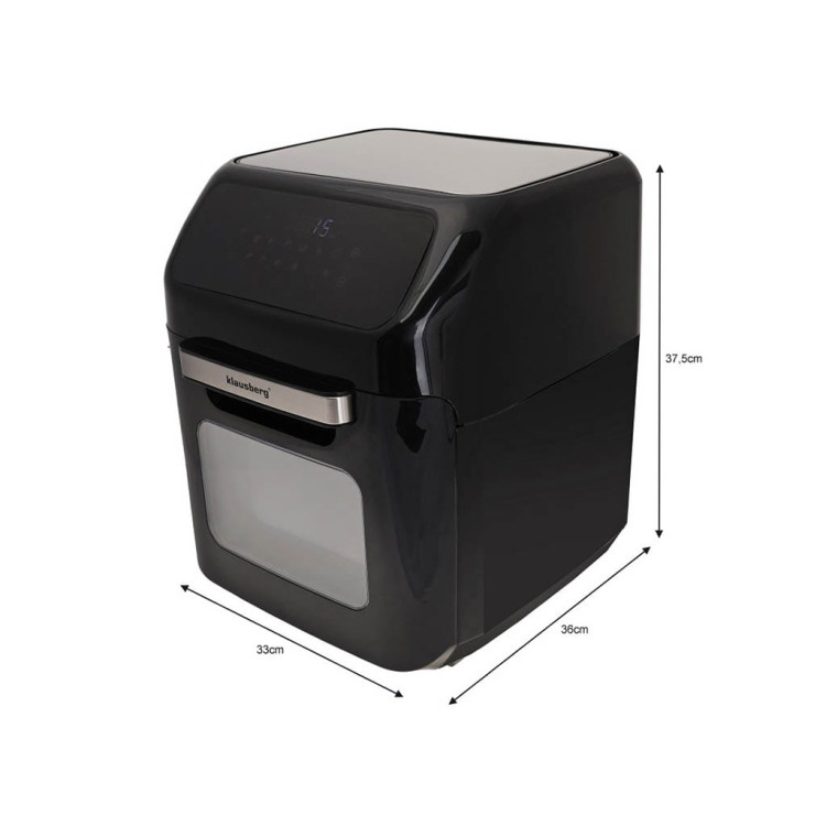 Piekarnik frytkownica beztłuszczowa 12w1 Klausberg KB 7556 1800W Piekarnik frytkownica beztłuszczowa 12w1 Klausberg KB 7556 1800W
