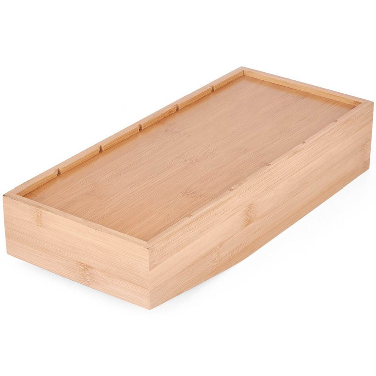 Organizer na przyprawy bambusowy Konighoffer 6 przegródek 15x35x7 cm Organizer na przyprawy bambusowy Konighoffer 6 przegródek 15x35x7 cm
