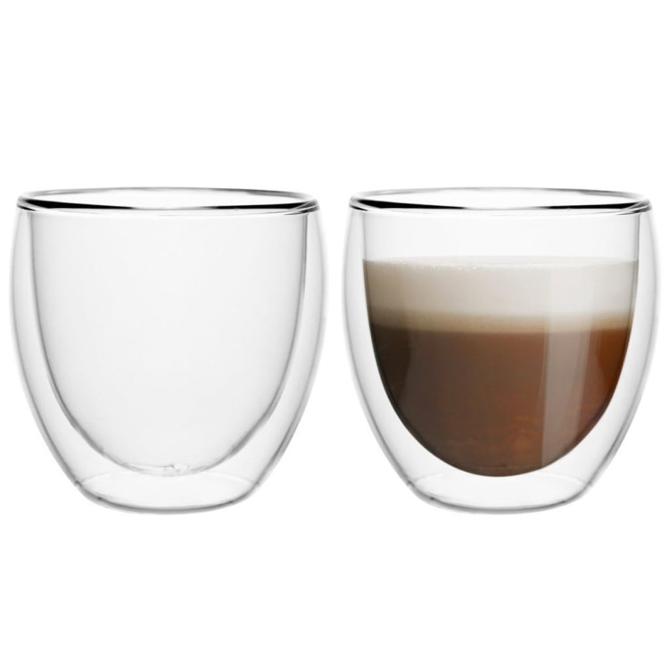 Szklanki termiczne do espresso Florina Malachit 100 ml zestaw 2 sztuki