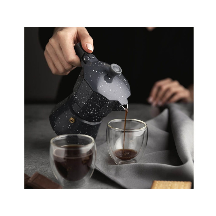 Szklanki termiczne do espresso Florina Malachit 100 ml zestaw 2 sztuki Szklanki termiczne do espresso Florina Malachit 100 ml zestaw 2 sztuki
