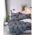 Pościel 160x200 bawełna satynowa 3D Cotton World gruba 3 części 1392