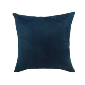 Poszewka na poduszkę dekoracyjna welurowa 50x50 velvet granatowa