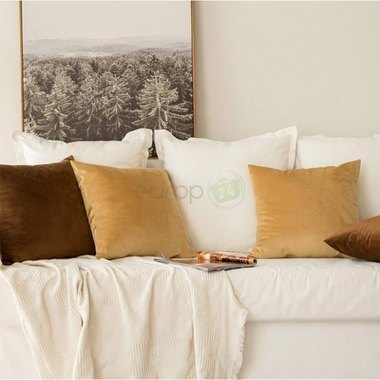 Poduszka dekoracyjna 40x40 velvet welurowa butlekowa zieleń Poduszka dekoracyjna 40x40 velvet welurowa butlekowa zieleń