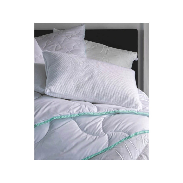 Poduszka 60x40 do spania termoplastyczna Aloe Vera z pianką memory ortopedyczna Poduszka 60x40 do spania termoplastyczna Aloe Vera z pianką memory ortopedyczna