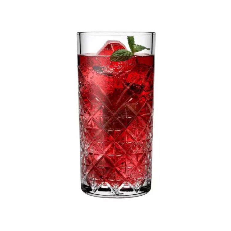 Szklanki do drinków napojów Pasabahce Timeless 450 ml zestaw 4 sztuki Szklanki do drinków napojów Pasabahce Timeless 450 ml zestaw 4 sztuki