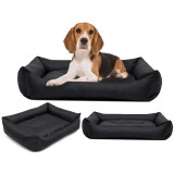 Legowisko dla psa kota poduszka 80x65 cm czarne M
