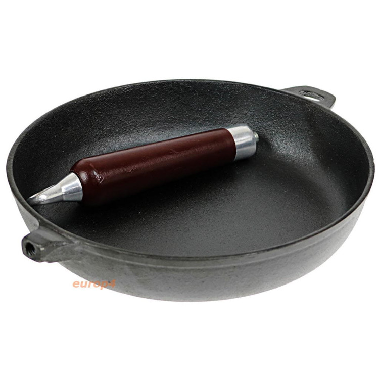 Patelnia żeliwna KingHoff KH 1119 ciężka na indukcję 28 cm