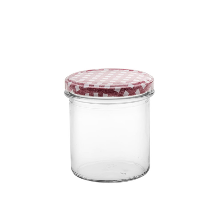 Słoik szklany 350 ml z zakrętką zestaw 6 sztuk Słoik szklany 350 ml z zakrętką zestaw 6 sztuk