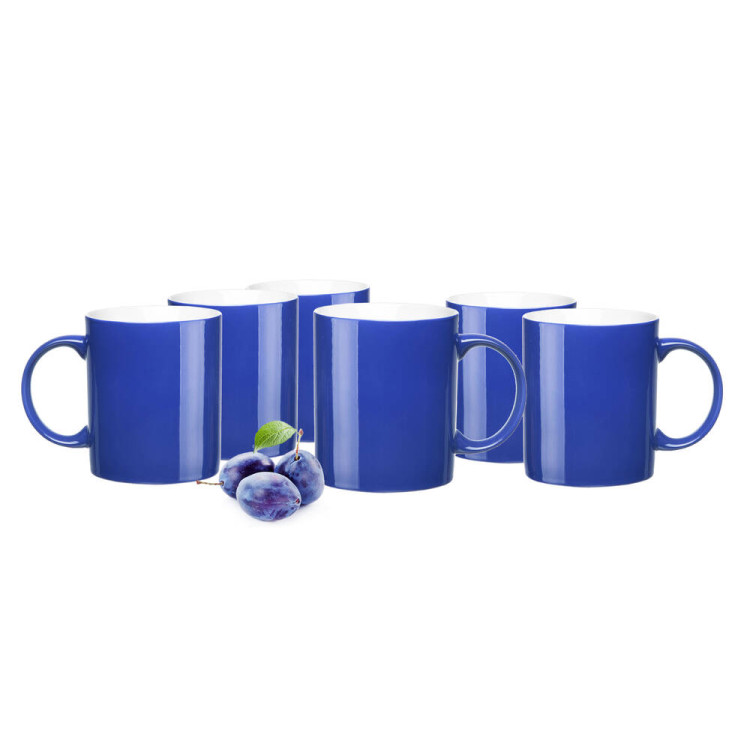 Zestaw 6 kubków niebieskich Glasmark Rita 300 ml Zestaw 6 kubków niebieskich Glasmark Rita 300 ml