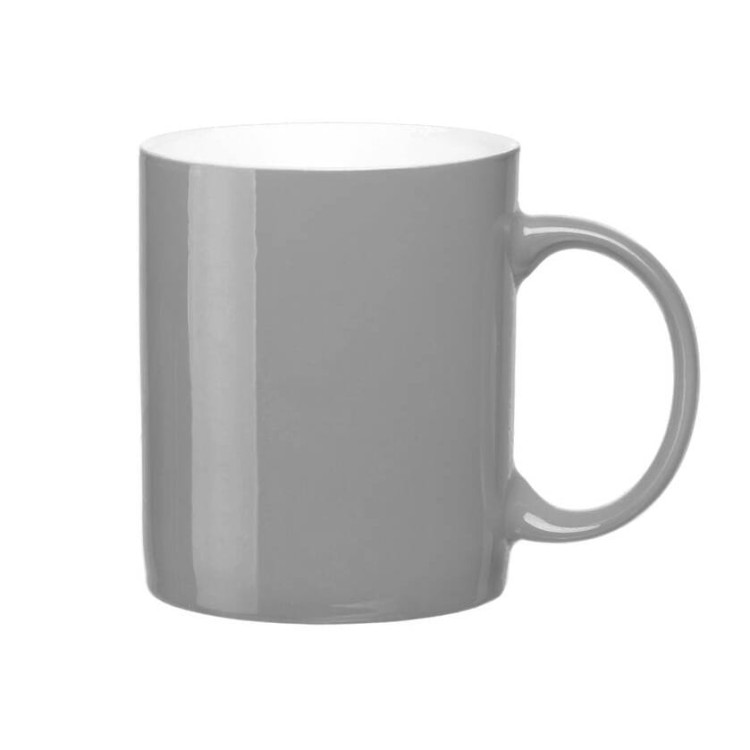 Zestaw 6 kubków szarych Glasmark Rita 300 ml Zestaw 6 kubków szarych Glasmark Rita 300 ml