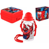Zestaw śniadaniowy dla dzieci Spider-man bidon pojemnik