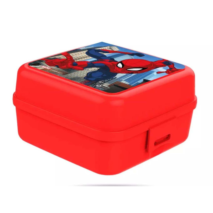 Zestaw śniadaniowy dla dzieci Spider-man bidon pojemnik Zestaw śniadaniowy dla dzieci Spider-man bidon pojemnik