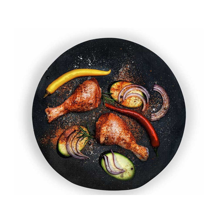 Maty grillowe Tadar BBQ okrągłe 40 cm zestaw 3 sztuki Maty grillowe Tadar BBQ okrągłe 40 cm zestaw 3 sztuki