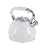 Czajnik metalowy Hoffner HF 3938 na indukcję emaliowany biały 3 litry