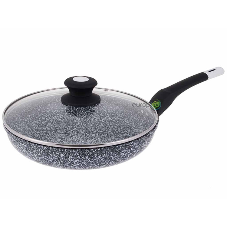 Patelnia marmurowa 30 cm indukcja Zilner ZL 7126 ceramiczna Patelnia marmurowa 30 cm indukcja Zilner ZL 7126 ceramiczna