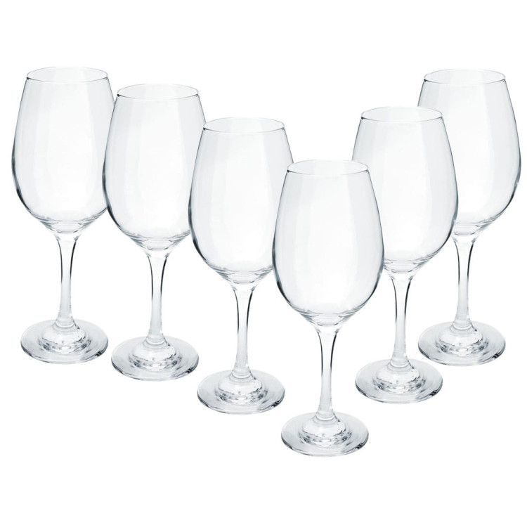 Kieliszki do wina Nadir Barone 385 ml komplet 6 sztuk Kieliszki do wina Nadir Barone 385 ml komplet 6 sztuk