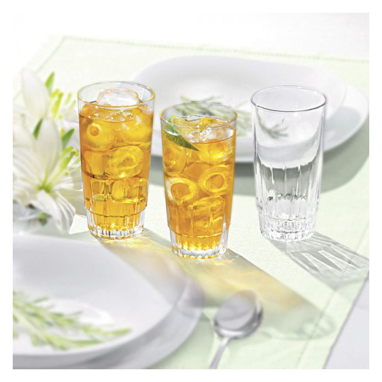 Szklanki wysokie do drinków soków Nadir Vegas zestaw 6 szklanek 330 ml Szklanki wysokie do drinków soków Nadir Vegas zestaw 6 szklanek 330 ml
