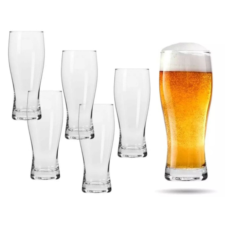 Szklanki do piwa kufle Glasmark 500 ml zestaw 6 szklanek Szklanki do piwa kufle Glasmark 500 ml zestaw 6 szklanek