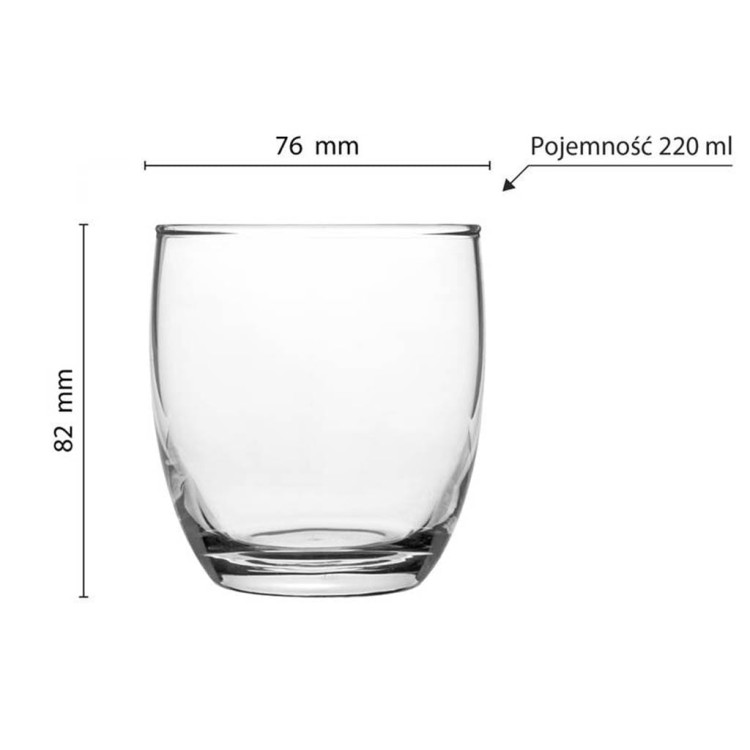 Dzbanek 1L szklanki do napojów soków 220 ml Glasmark zestaw 7 elementów Dzbanek 1L szklanki do napojów soków 220 ml Glasmark zestaw 7 elementów