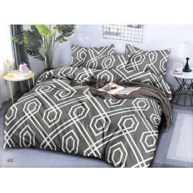 Pościel 200x220 bawełna satynowa 3D Fashion Home gruba 3 części 620