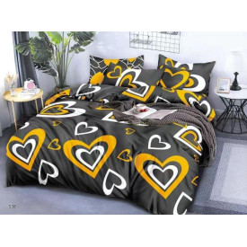 Pościel 200x220 bawełna satynowa 3D Fashion Home gruba 3 części 538